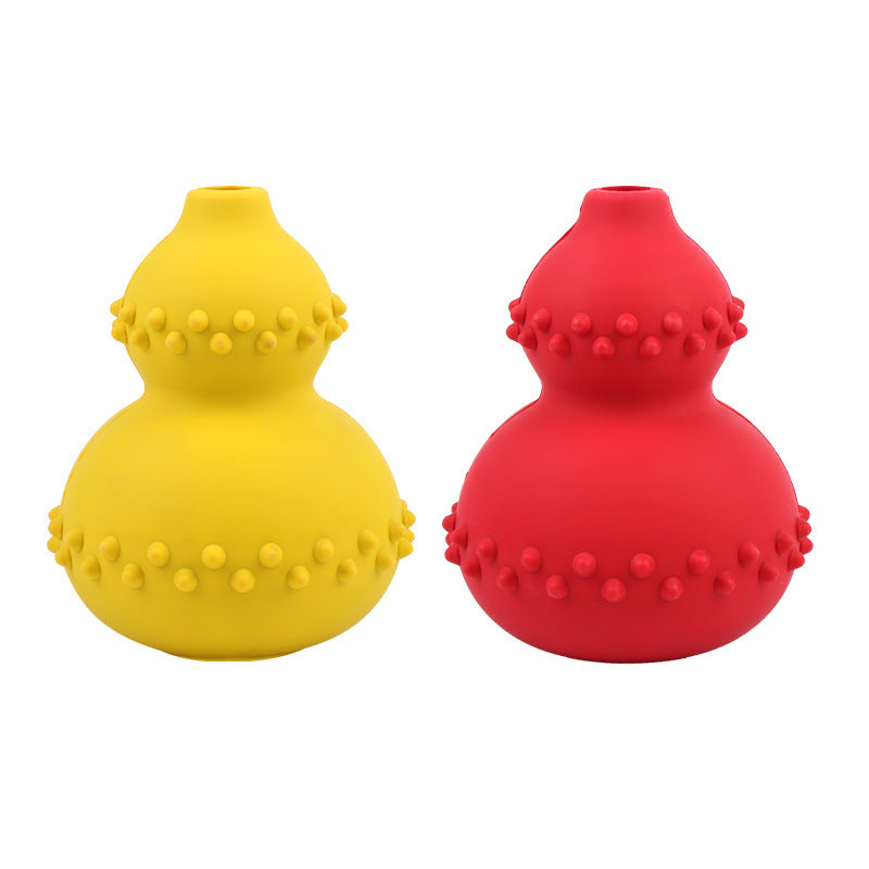 Juguete para mascotas de caucho natural resistente a los mordiscos y al rechinar de dientes.