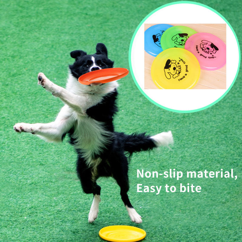 Frisby de silicona. Juguete divertido para perros y gatos. Discos voladores resistentes a los mordiscos. Adiestramiento para cachorros. Productos interactivos para mascotas